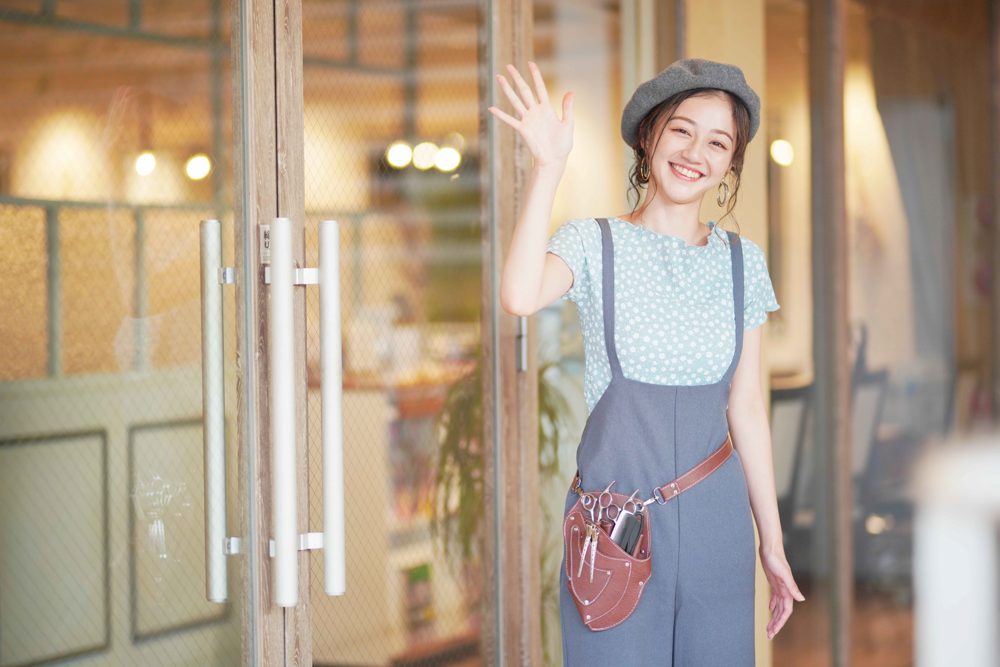 リニューアルオープンしたお店のスタッフ